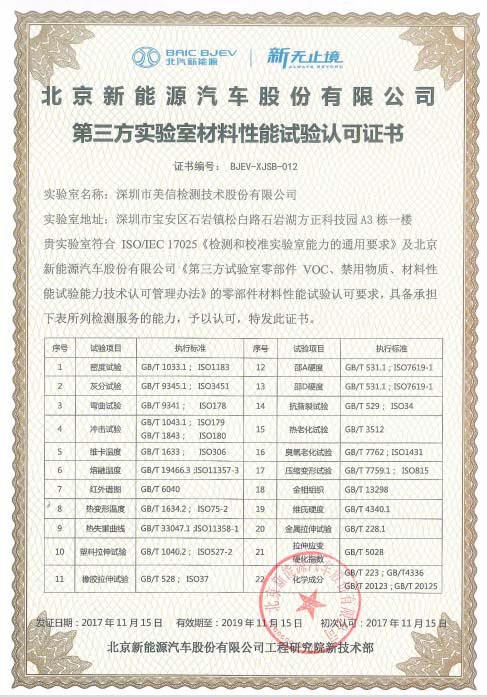 美信检测