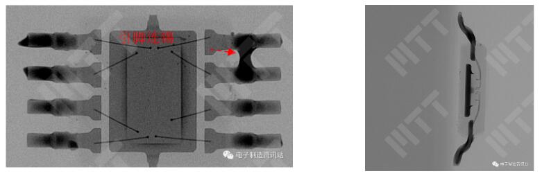失效样品X-ray检查形貌